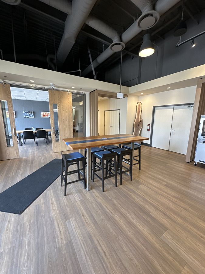 Modern open-concept renovation by design-build contractor in Simcoe