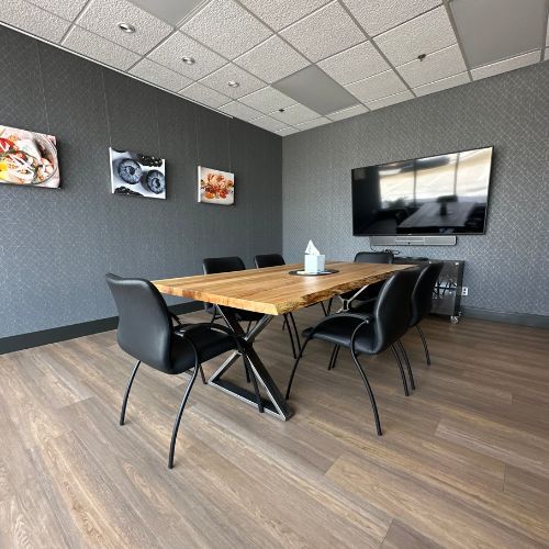 Office tenant fit-out completed by Orchid Construction with full interior buildout