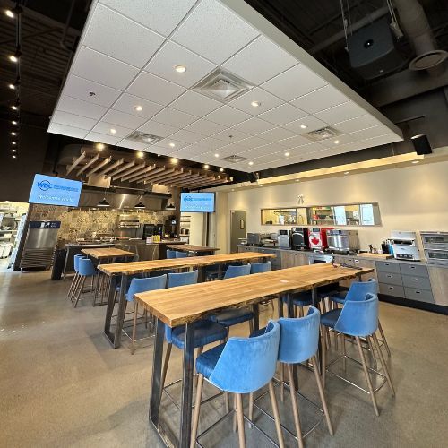 Office renovation with premium flooring and LED lighting upgrades