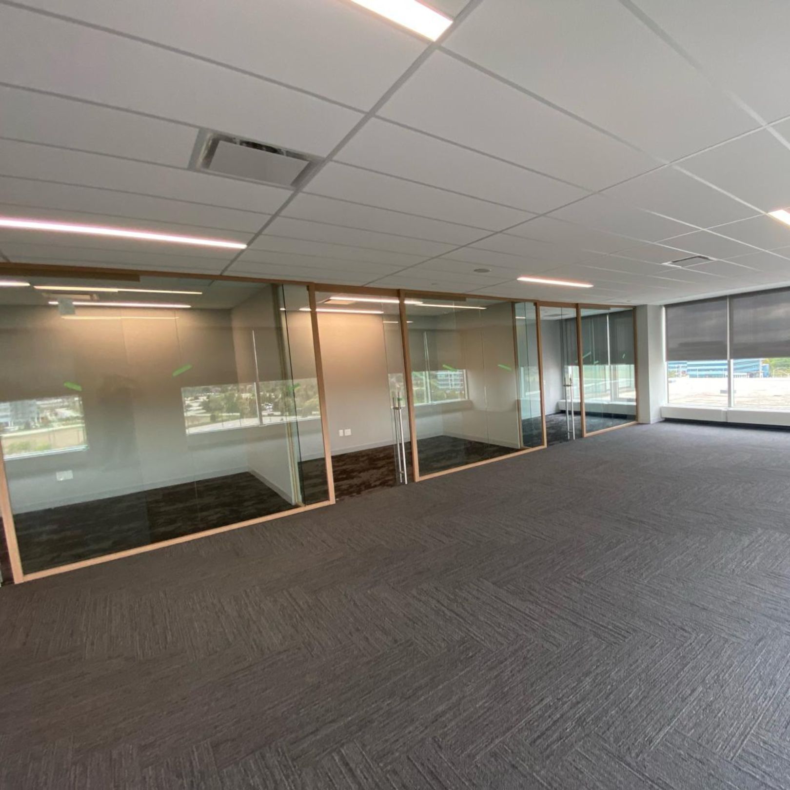 Elegant executive office renovation with high-end finishes in Simcoe County